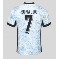 Echipament fotbal Portugalia Cristiano Ronaldo #7 Tricou Deplasare European 2024 maneca scurta